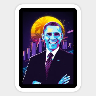 barack obama Sticker